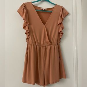 BCBGeneration Flutter Sleeve Romper